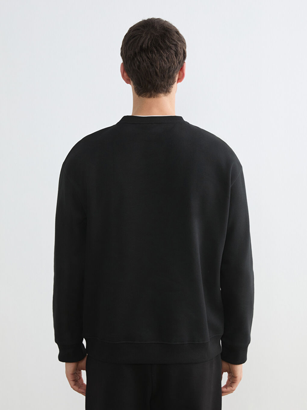 Men's Crew Neck Heavy Sweatshirt-3