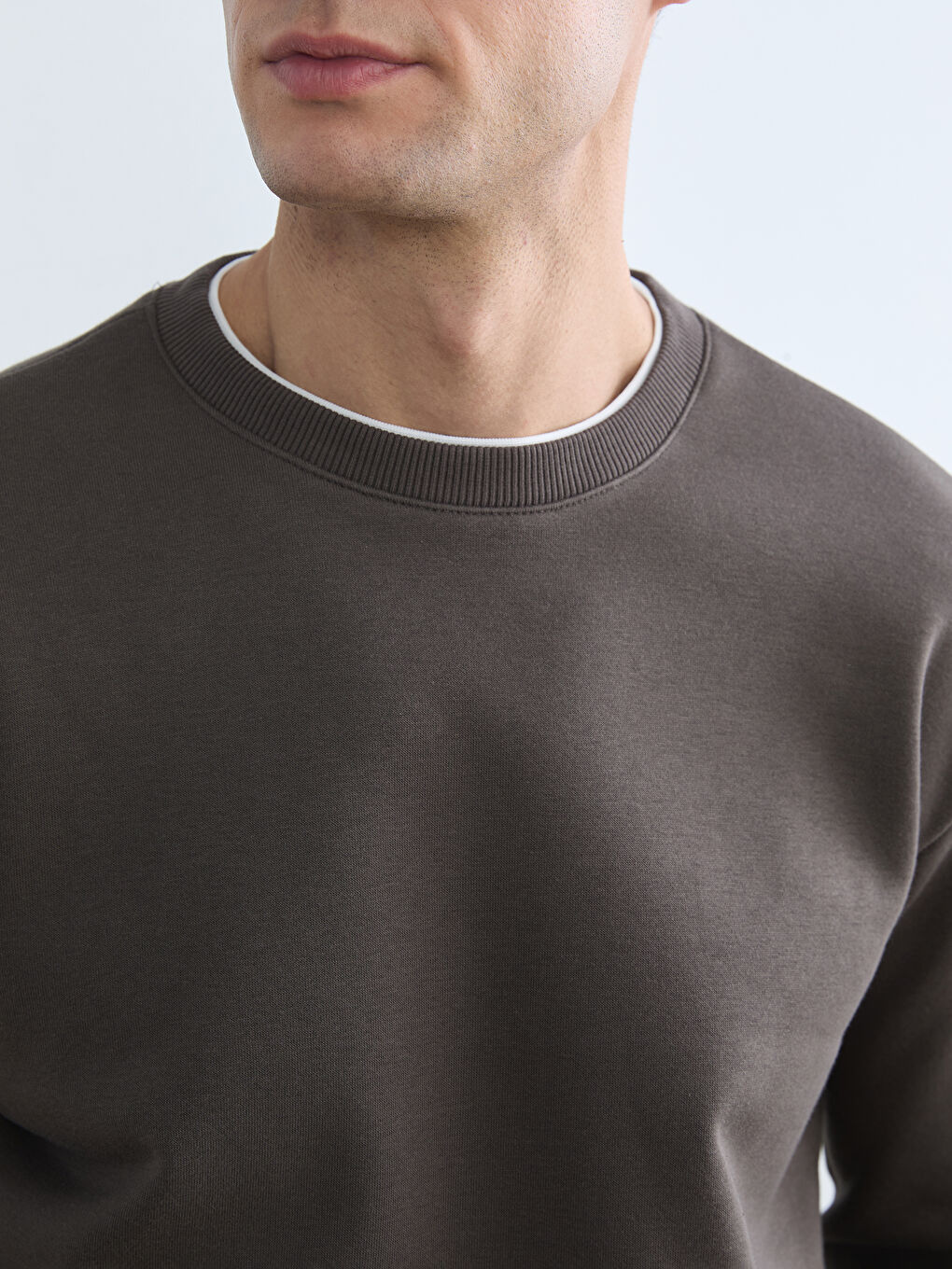 Свитшот с круглым вырезом для мужское-2