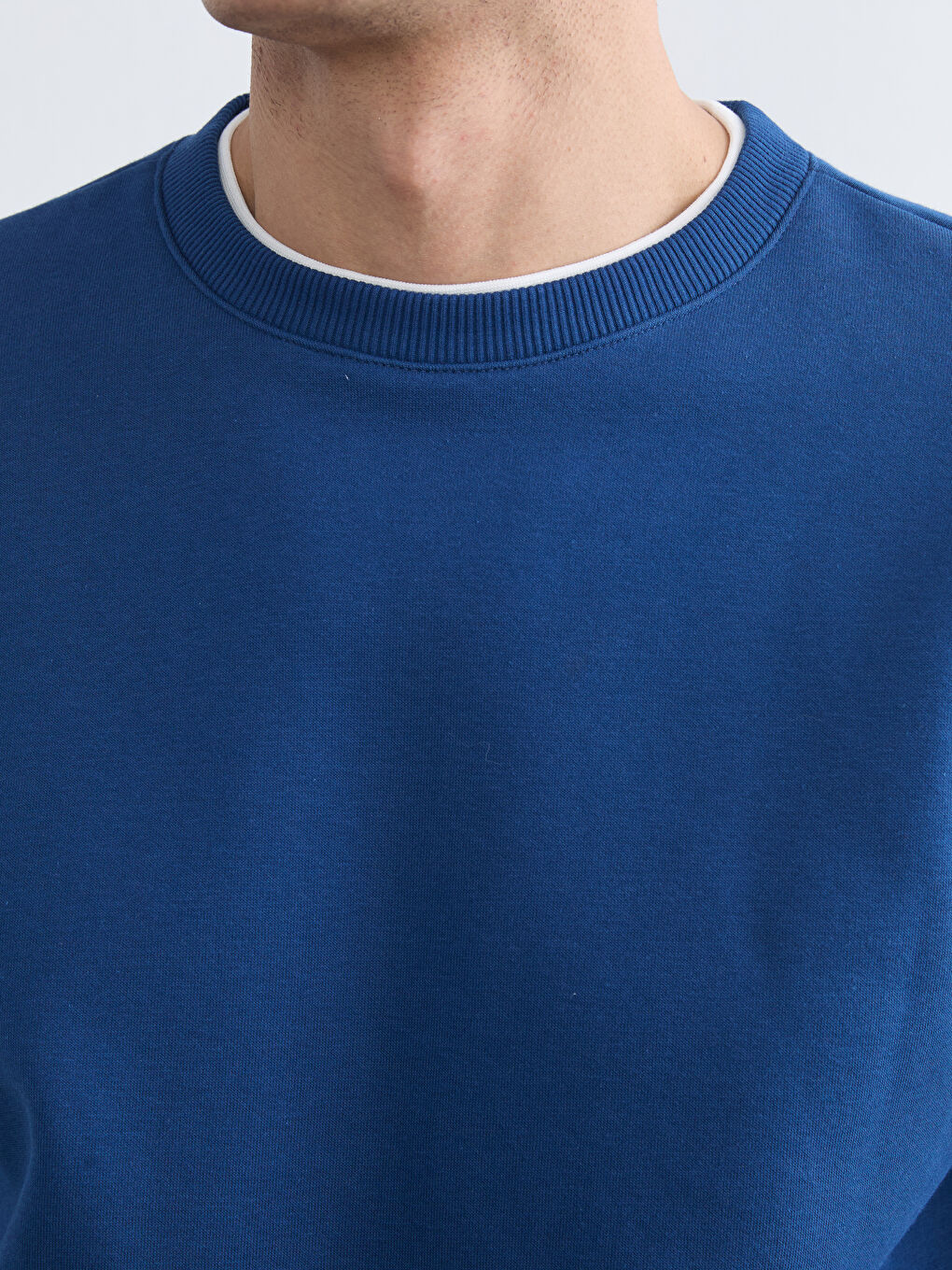 Men's Crew Neck Heavy Sweatshirt-2