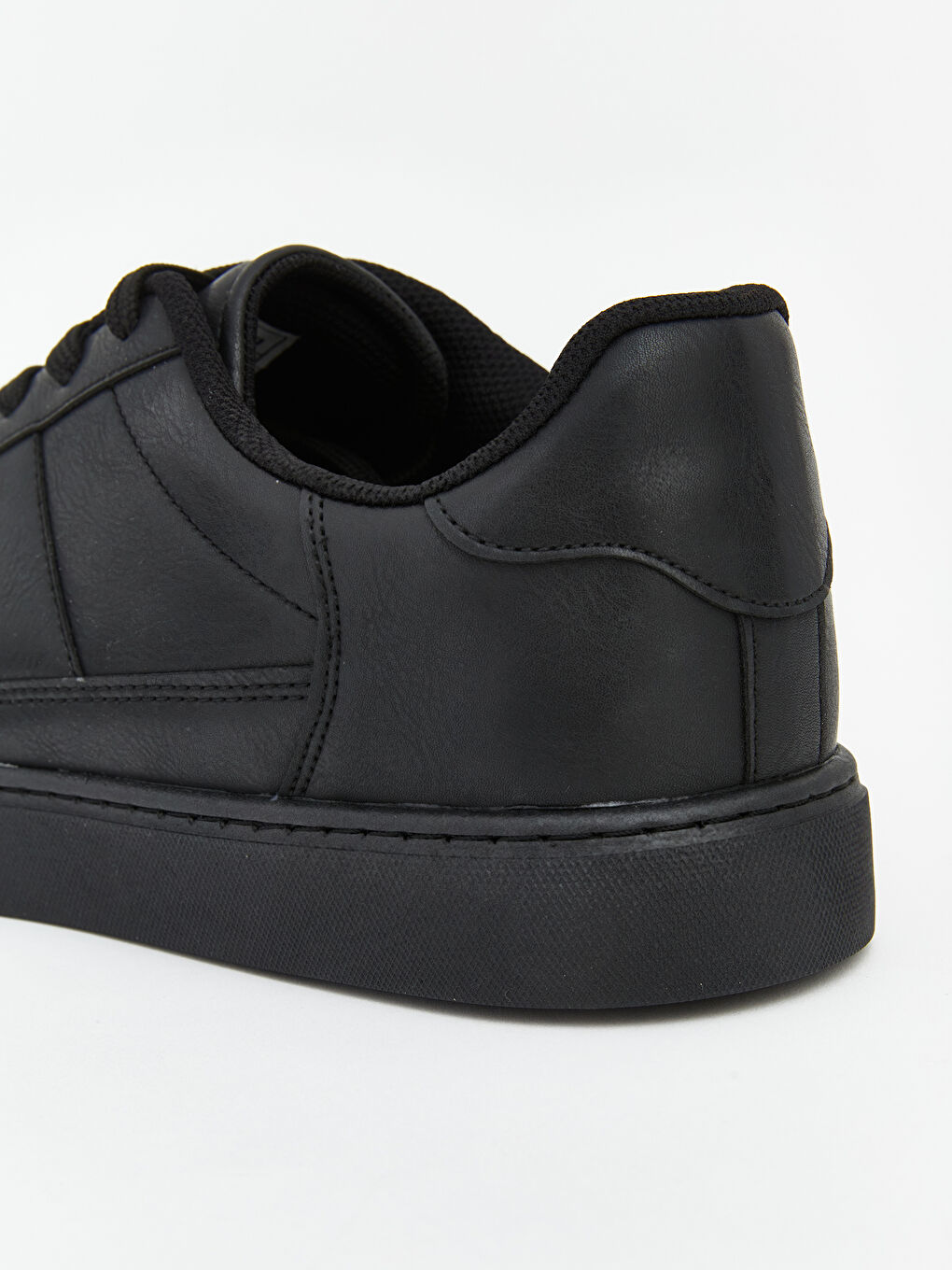 Siyah Bağcıklı Erkek Spor Ayakkabı-4