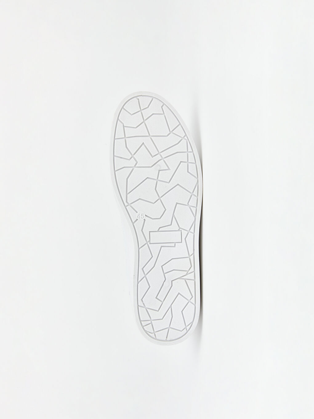 Beyaz Bağcıklı Erkek Spor Ayakkabı-3