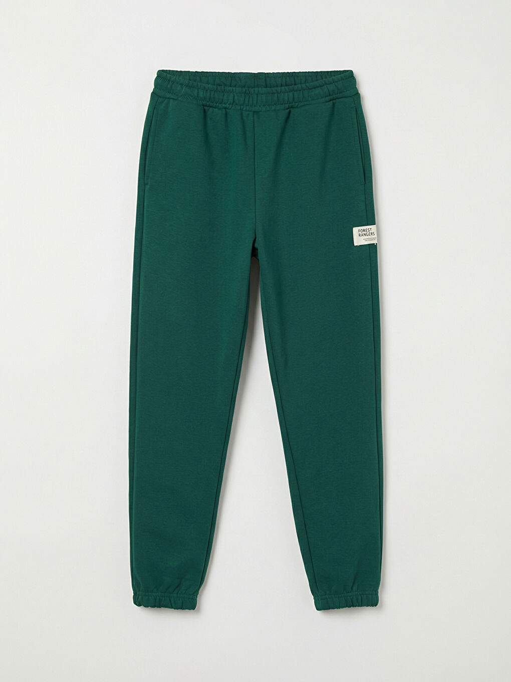 Yeşil Beli Lastikli Erkek Çocuk Jogger Eşofman Altı