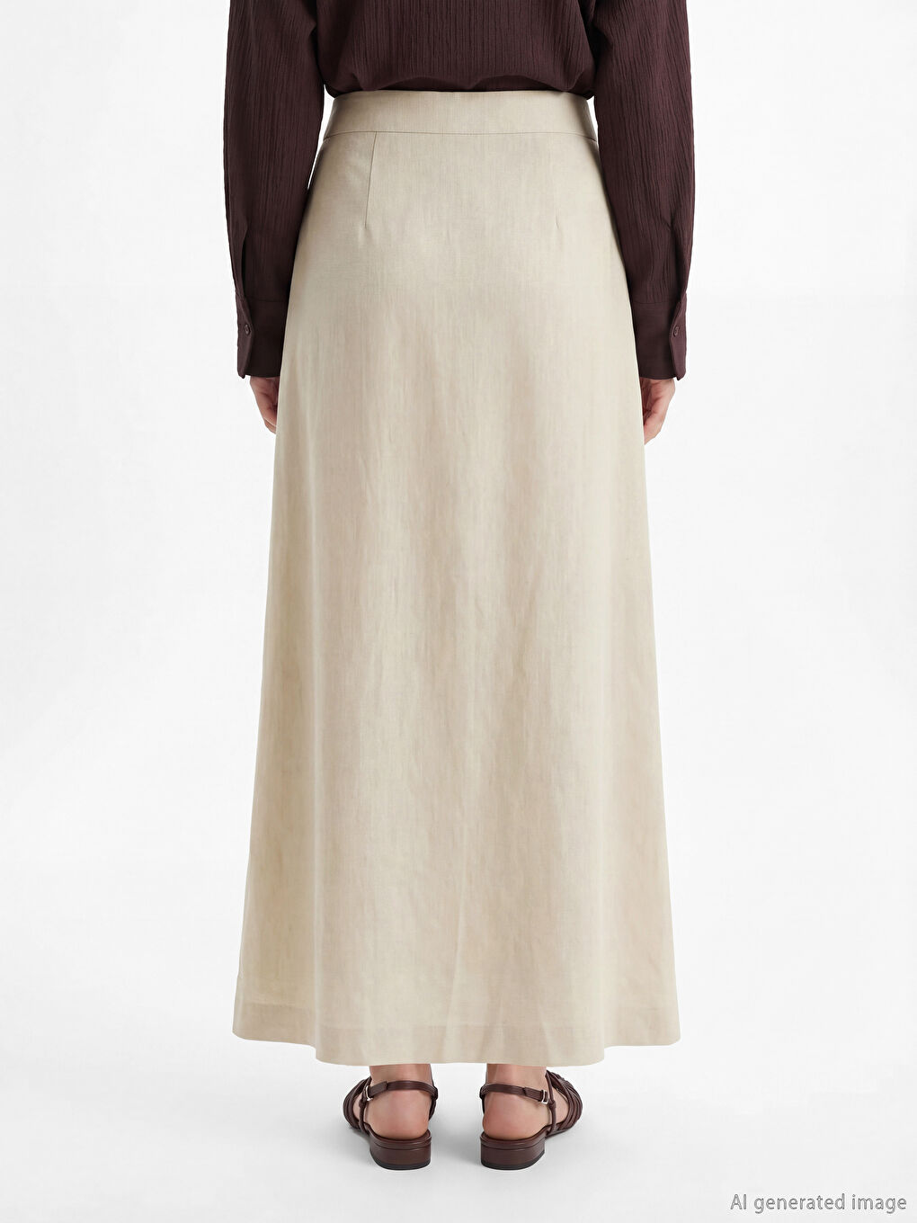 Tie-Waist Wrap Skirt-3