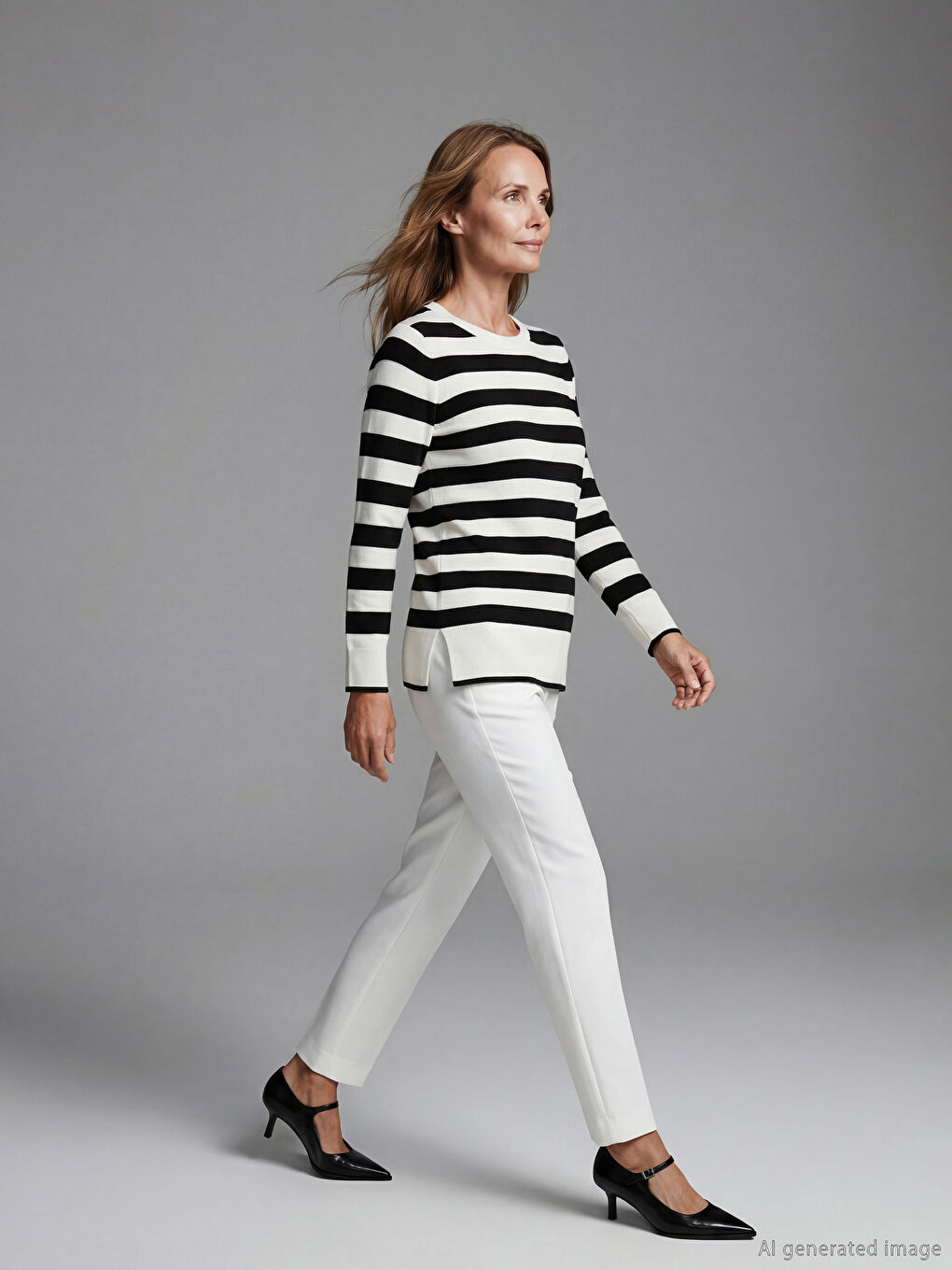 Woman BLACK Sweater-1