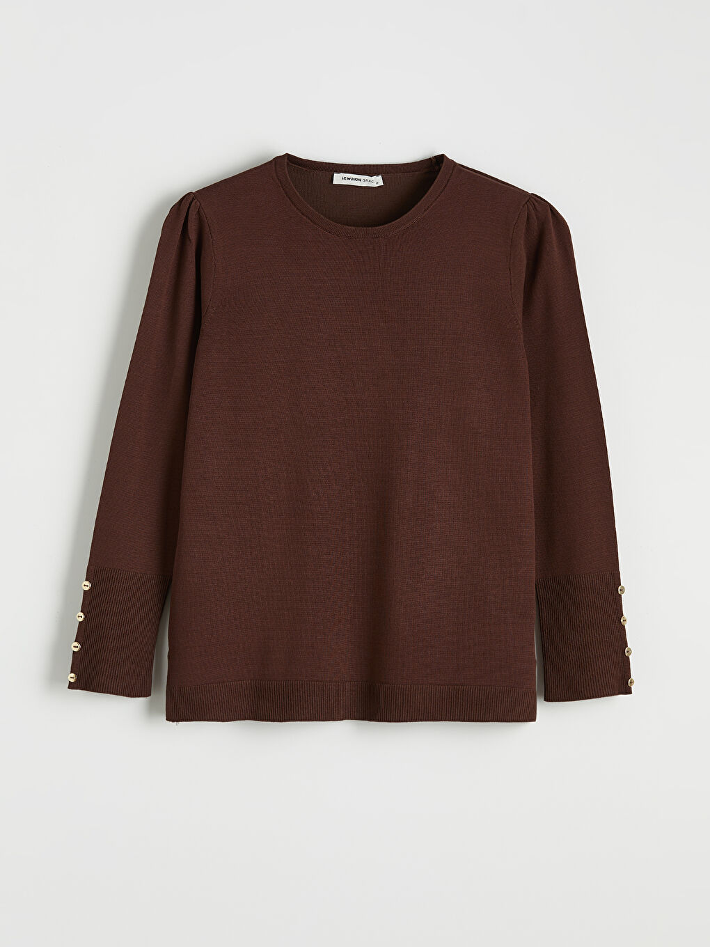 Woman BROWN Sweater-4