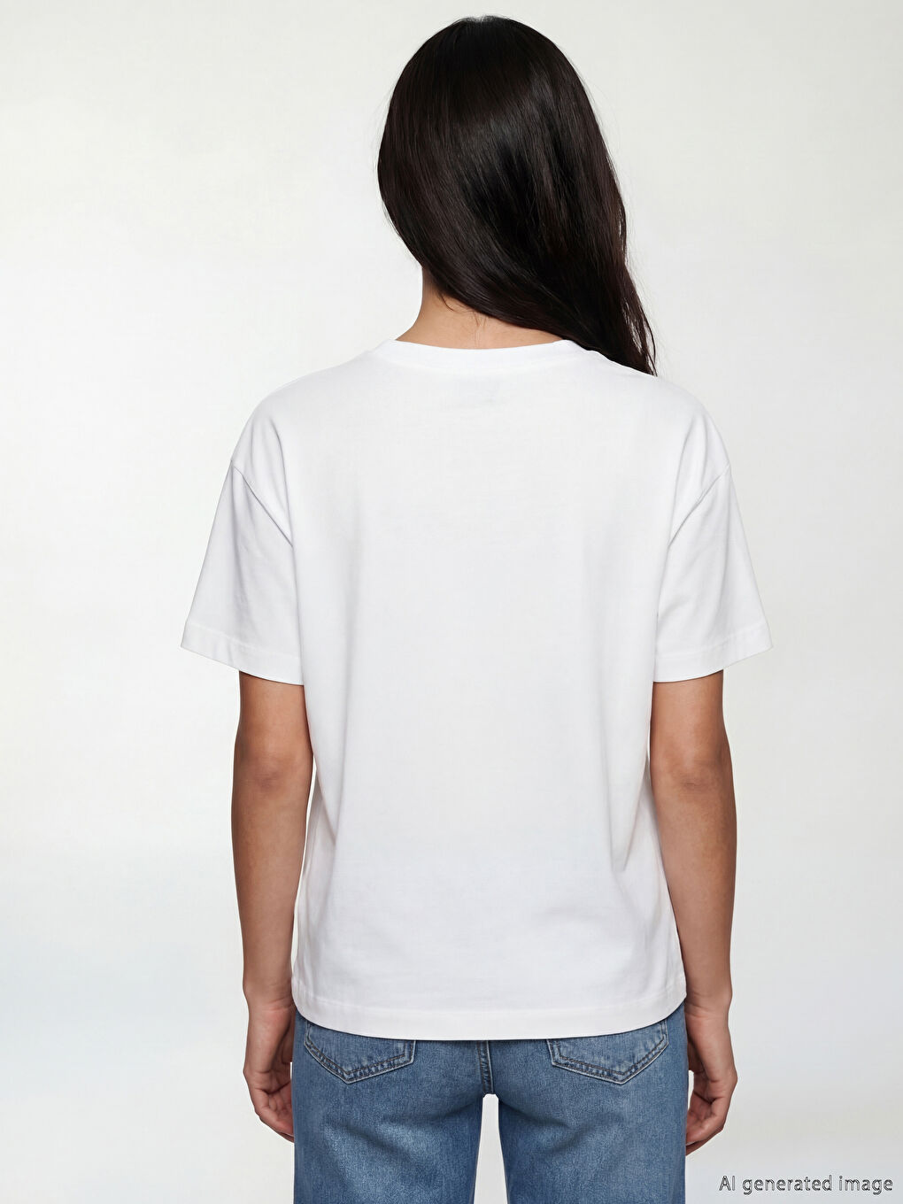 Γυναίκα ΛΕΥΚΟ Μπλουζάκι-2