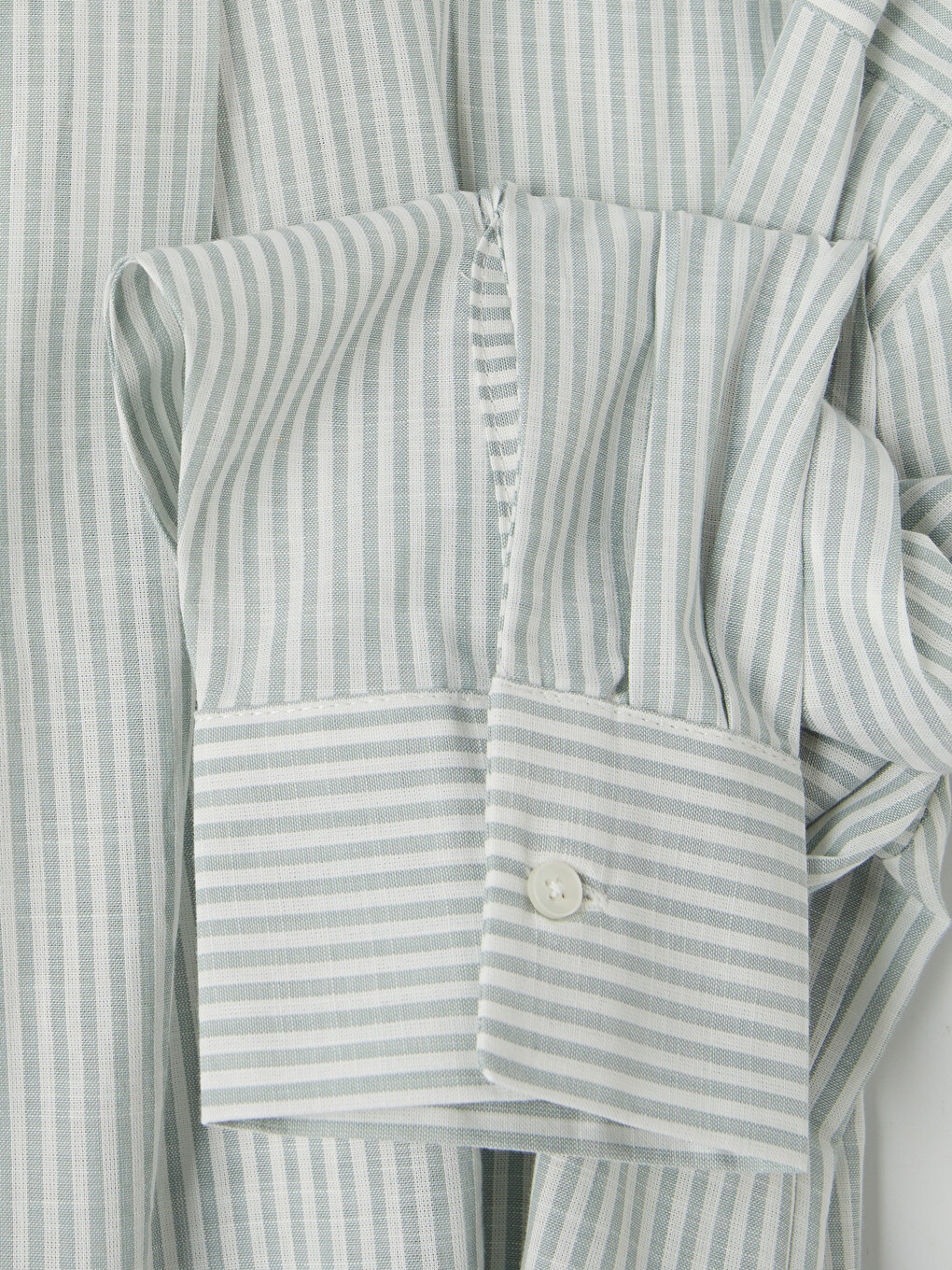 Çizgili Oversize Kadın Gömlek Tunik-6