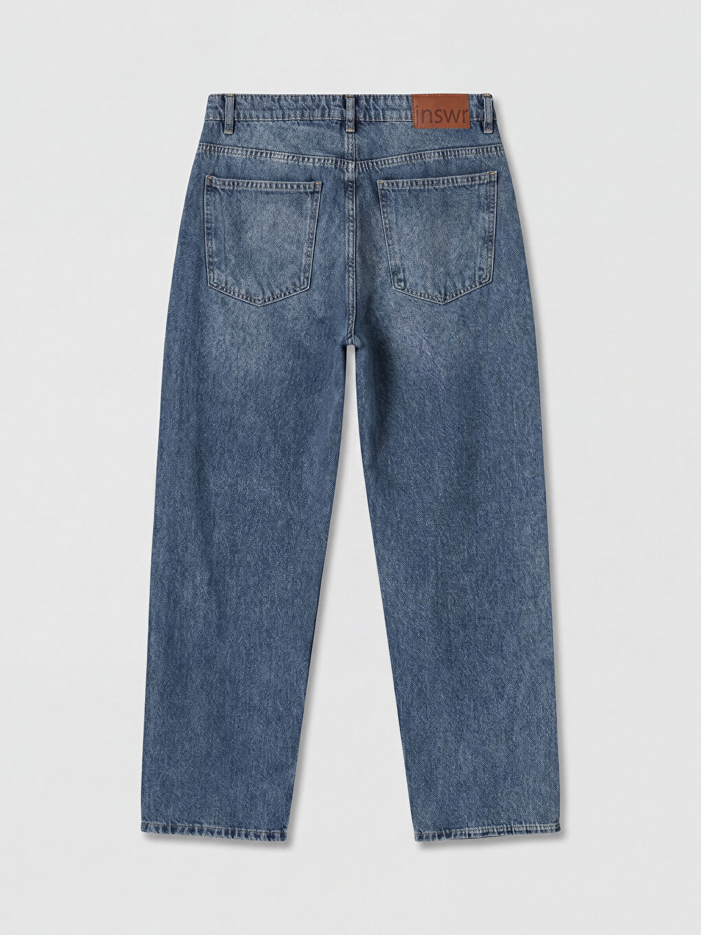 Yeşil 745 Baggy Fit Erkek Jean Pantolon-1