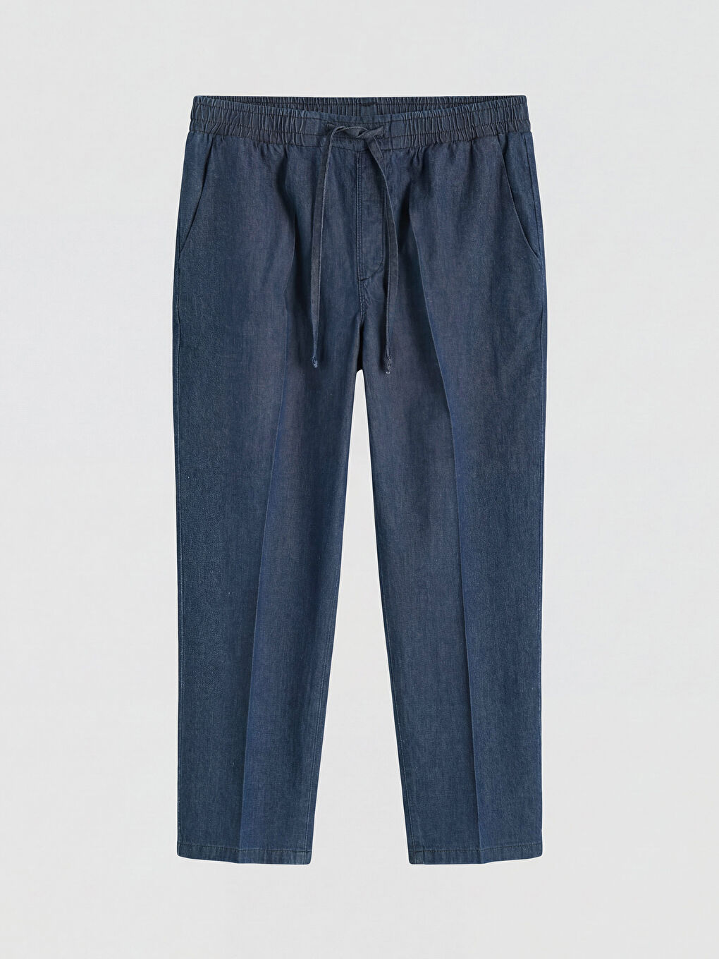 İndigo Carrot Fit Keten Karışımlı Kadın Jean Pantolon-4