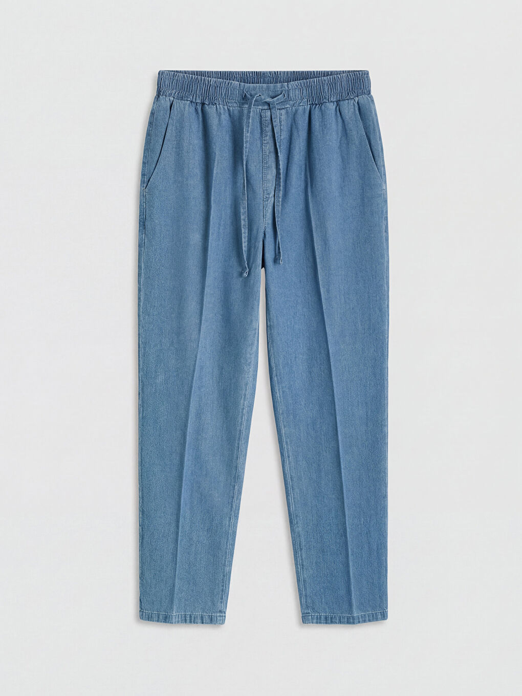 Mavi Carrot Fit Keten Karışımlı Kadın Jean Pantolon-4