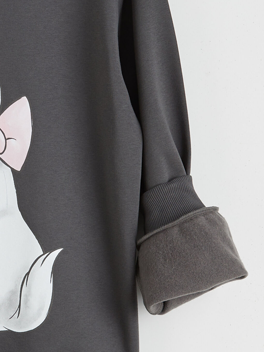 Aristocats Printed Oversize Women's Thick Sweatshirt-5