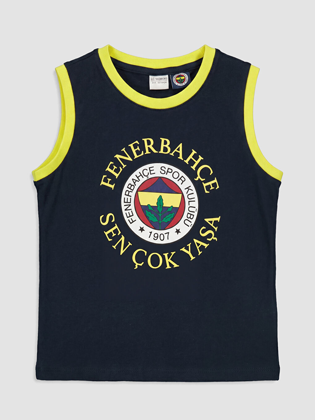 Lacivert Fenerbahçe Erkek Çocuk Şortlu Takım-1