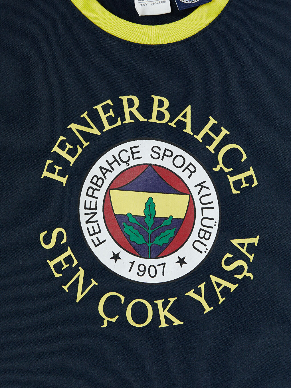 Lacivert Fenerbahçe Erkek Çocuk Şortlu Takım-2