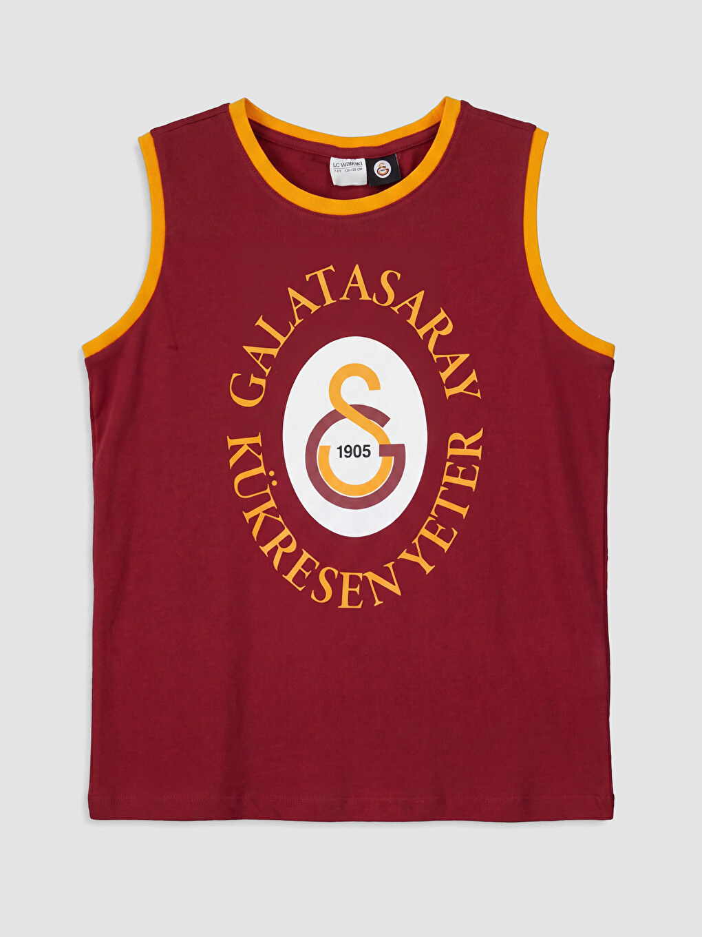 Kırmızı Galatasaray Baskılı Erkek Çocuk Şortlu Pijama Takımı-1