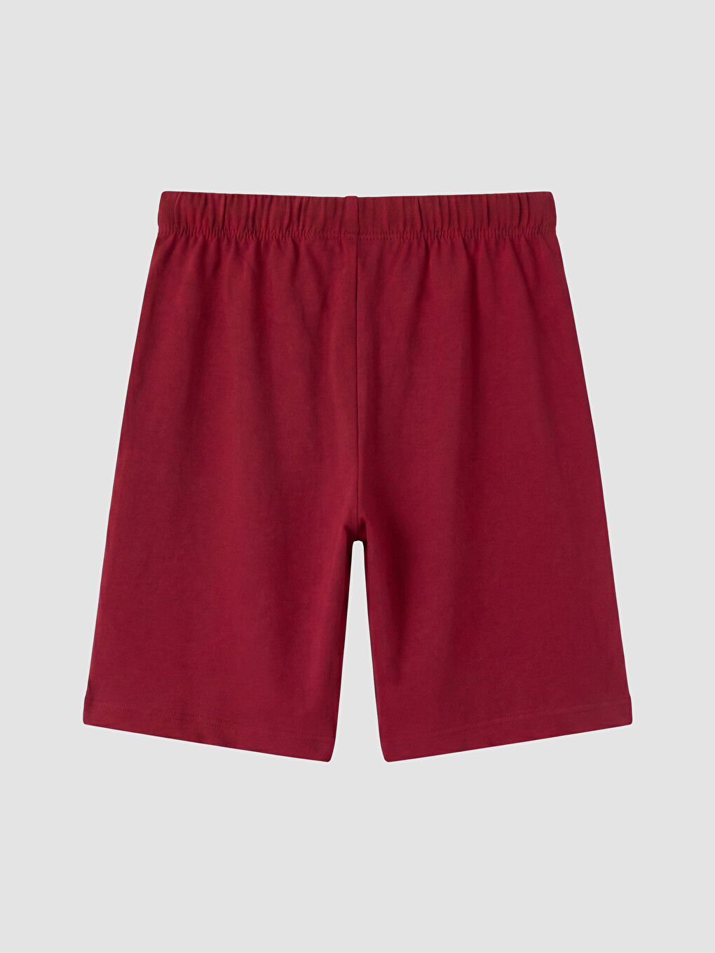 Kırmızı Galatasaray Baskılı Erkek Çocuk Şortlu Pijama Takımı-6
