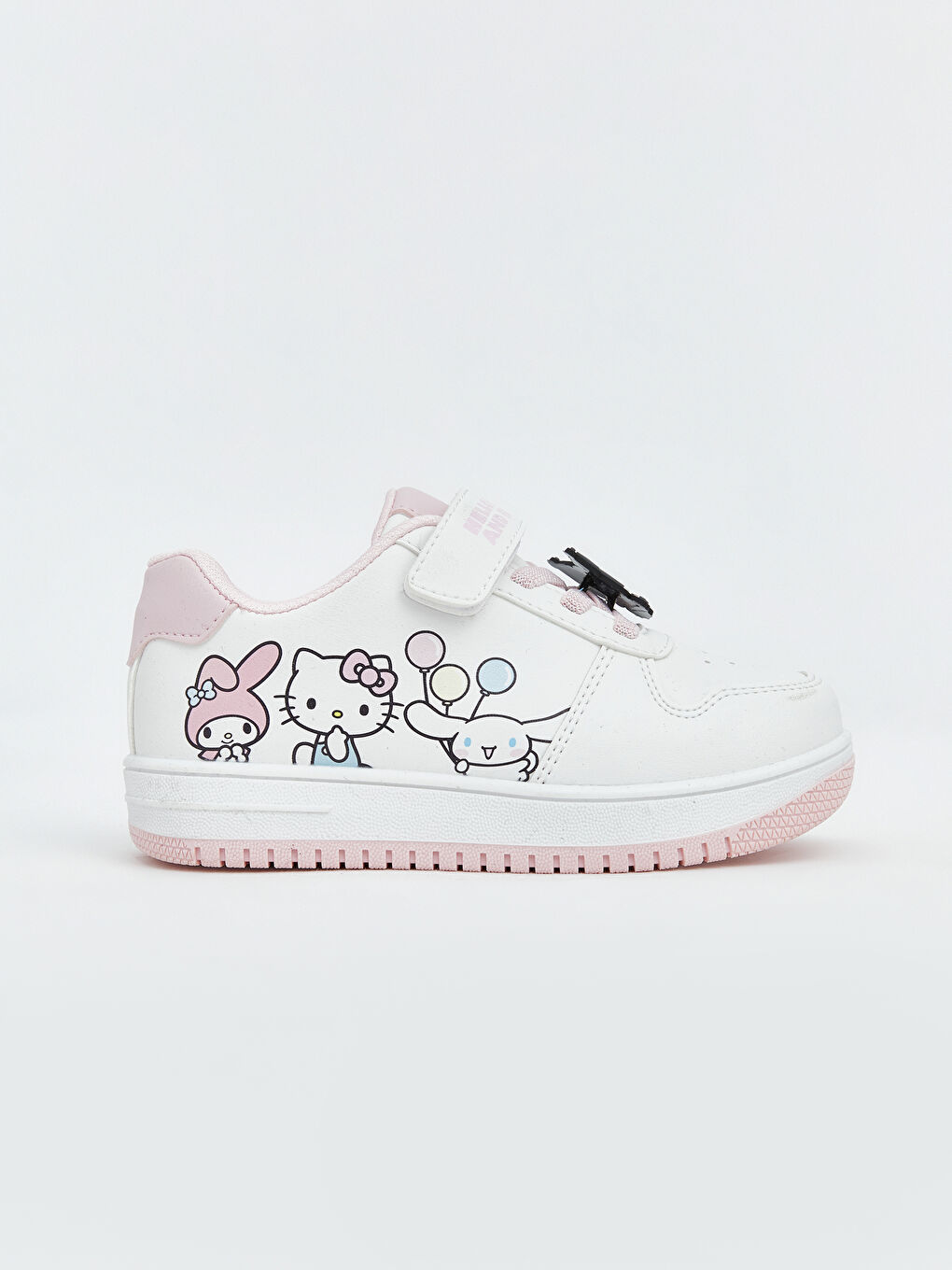 Beyaz Kuromi Baskılı Kız Çocuk Spor Ayakkabı-1