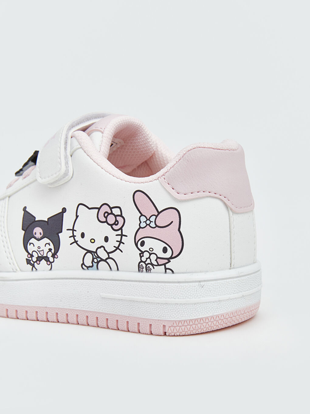 Beyaz Kuromi Baskılı Kız Çocuk Spor Ayakkabı-4