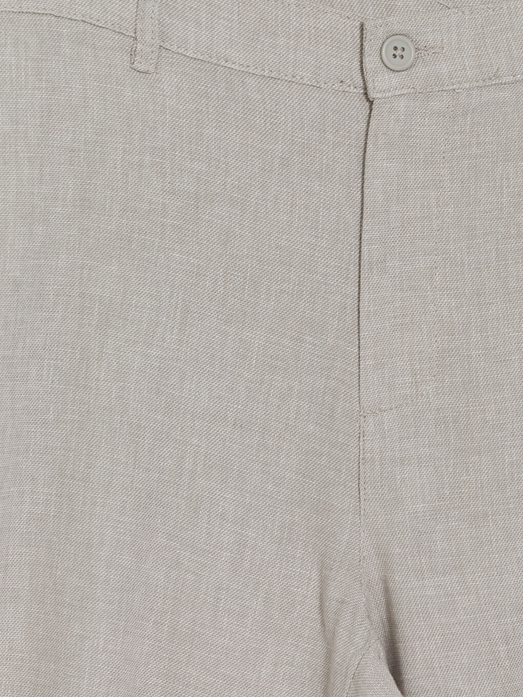 Regular Fit Linen Blend Men's Shorts-6