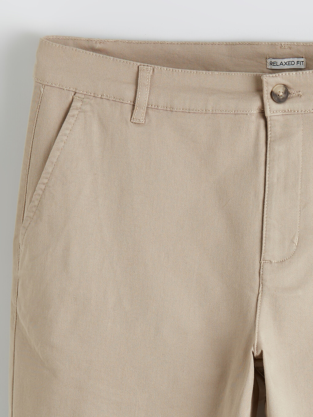 Regular Fit Linen Blend Men's Shorts-6