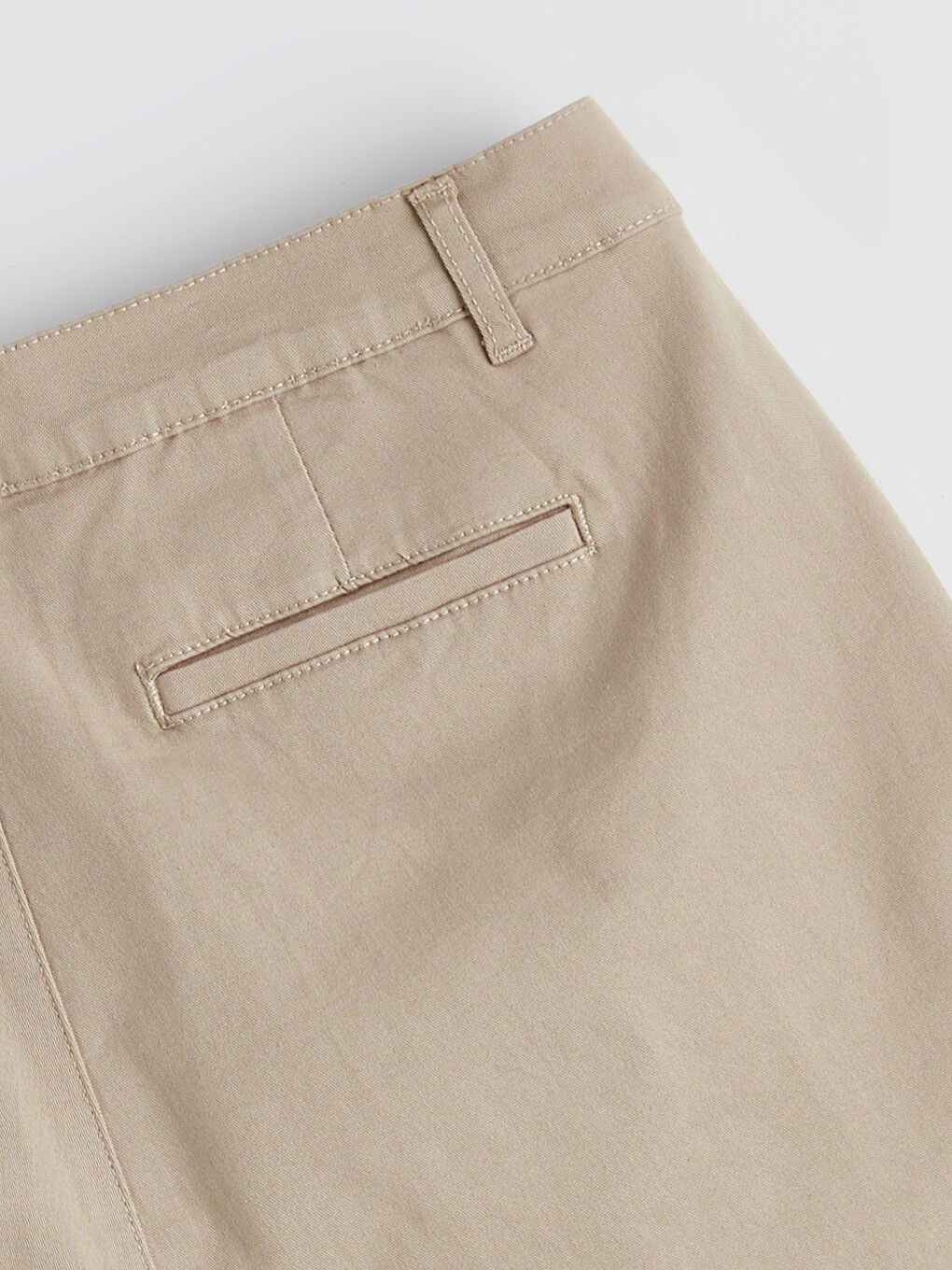 Regular Fit Linen Blend Men's Shorts-5