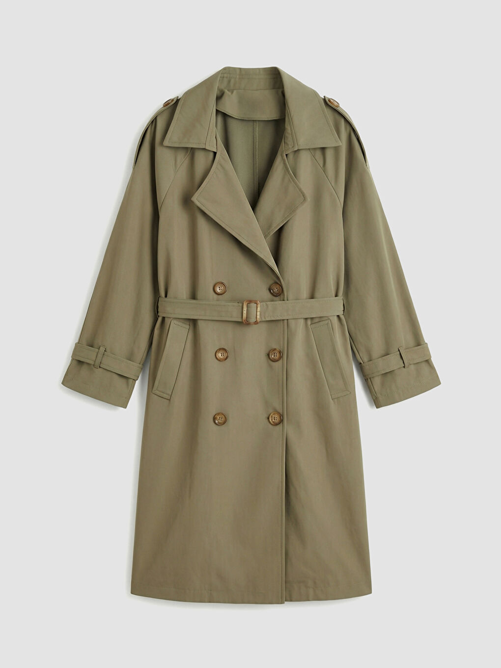 Woman KHAKI Trenchcoat