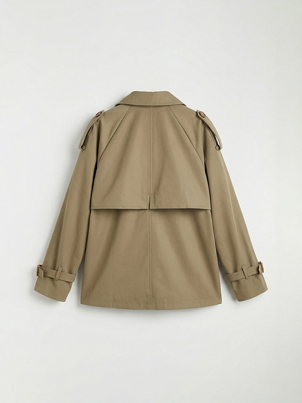 Woman KHAKI Trenchcoat-1
