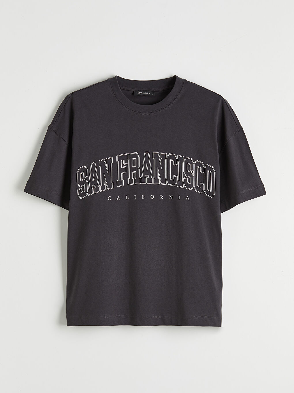 ქალი ანტრაციტი მაისურები და ზედები-3