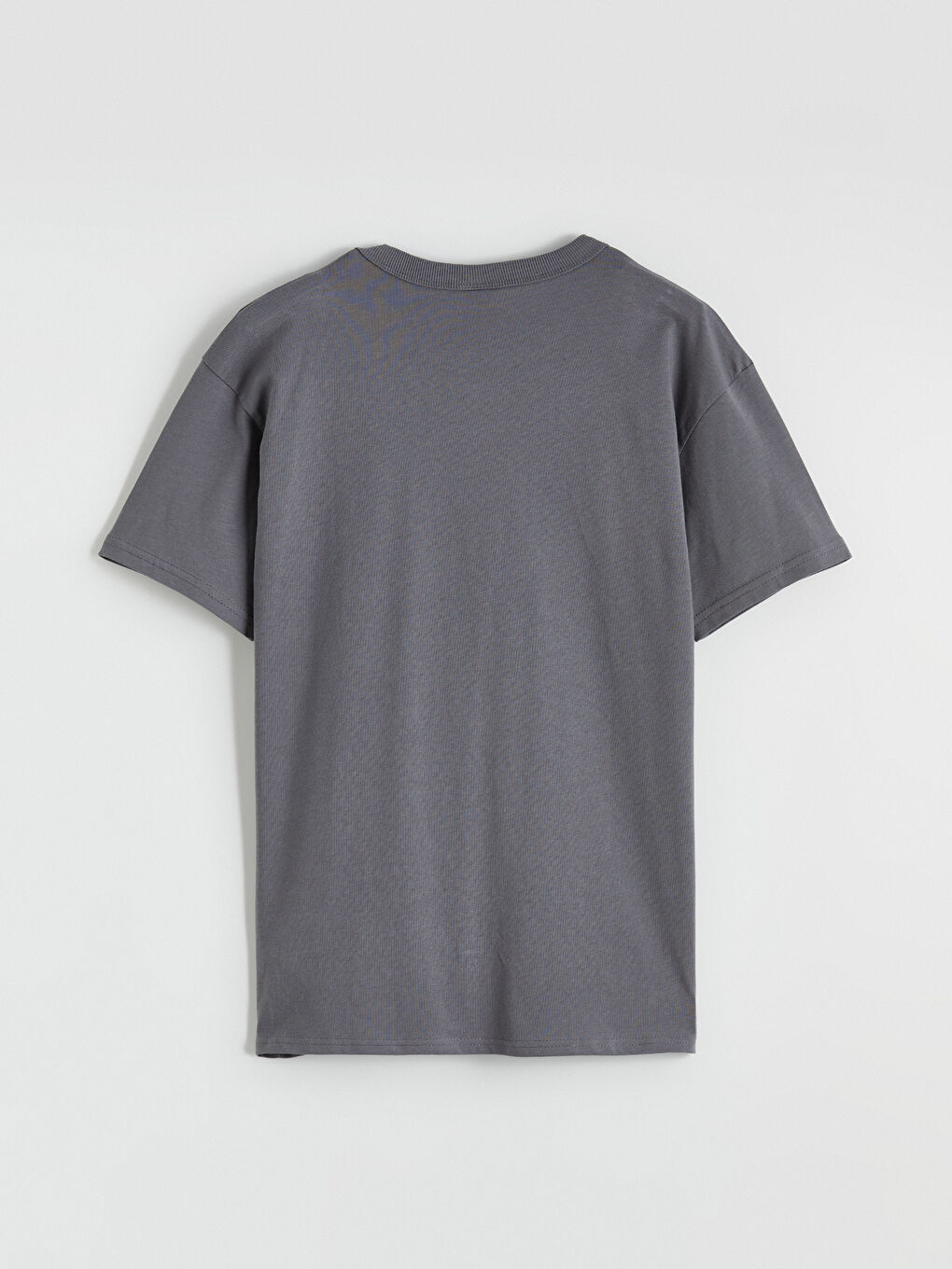 Gri Baskılı Erkek Çocuk Tişört-2