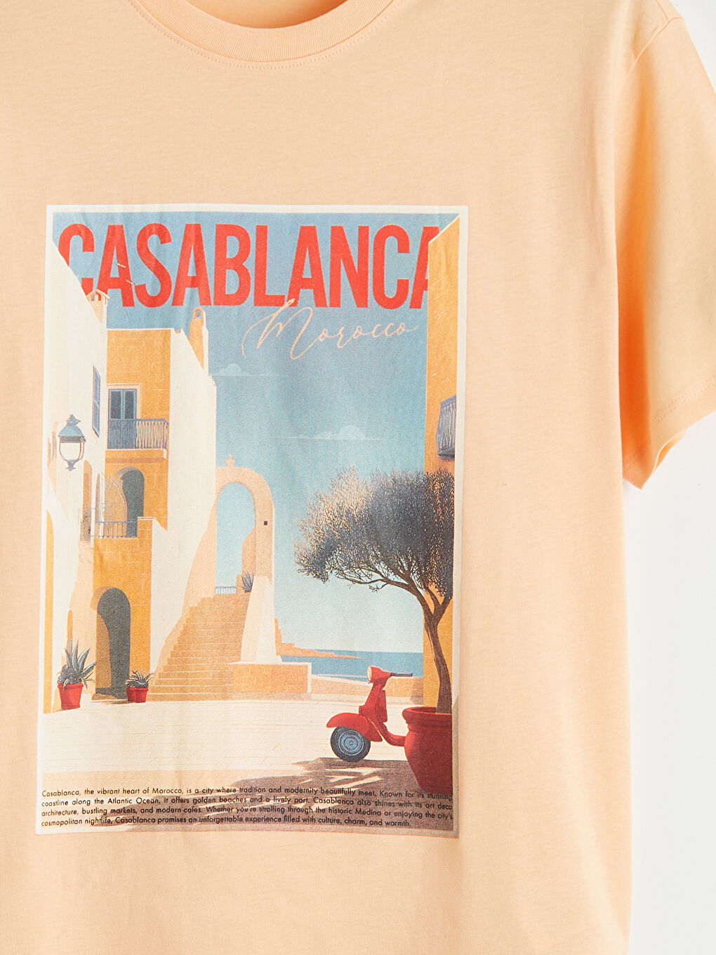 Μπλουζάκι για γυναίκες με εκτύπωση Casablanca-5