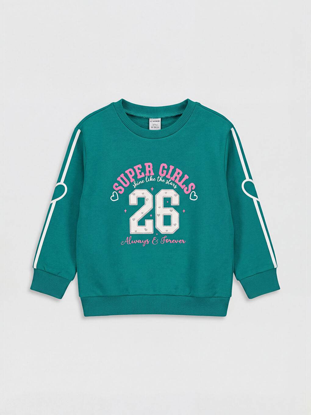 Girl TURQUOISE Sweatshirt-1