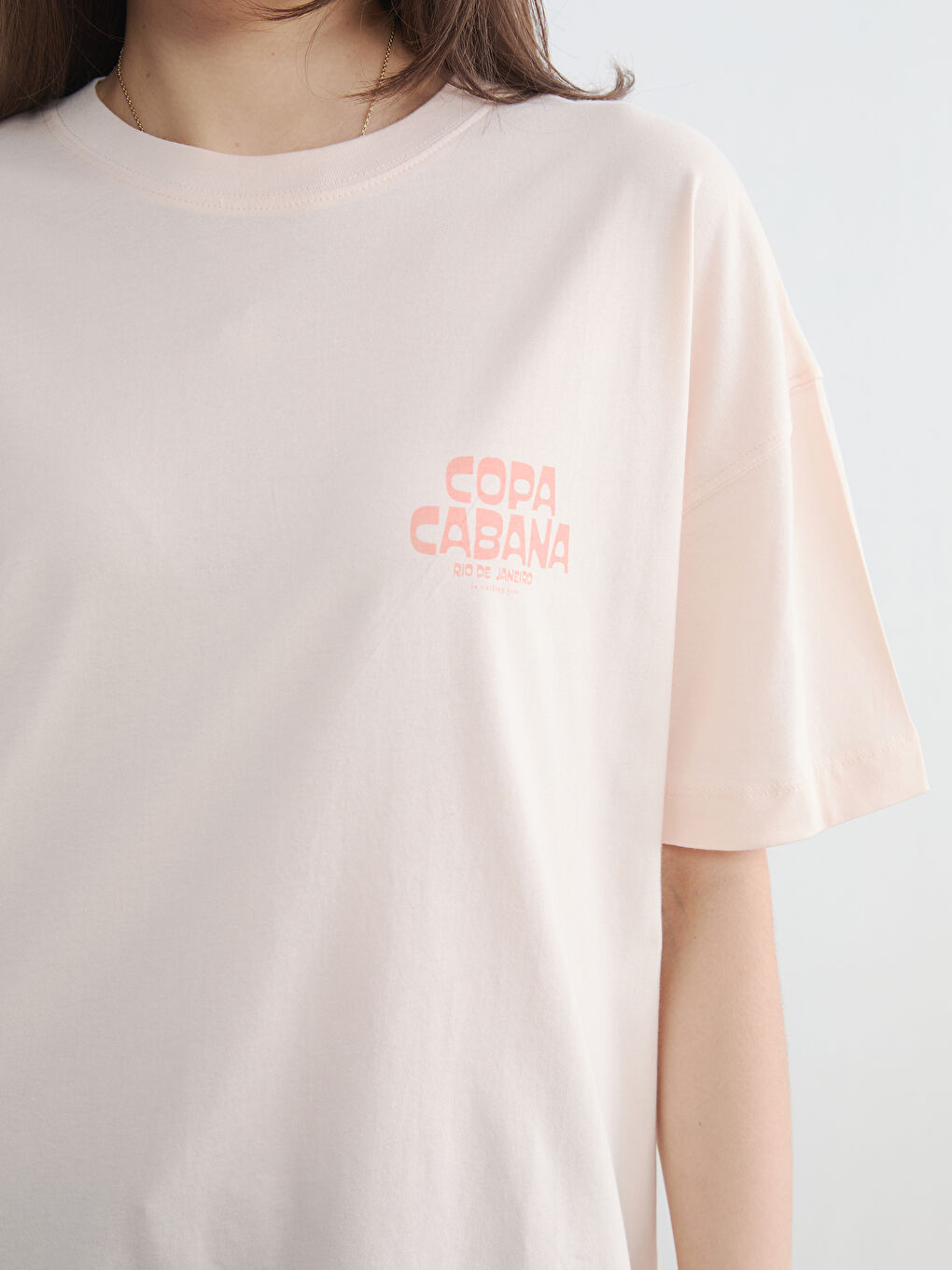 Γυναίκα ΡΟΖ Μπλουζάκι-2