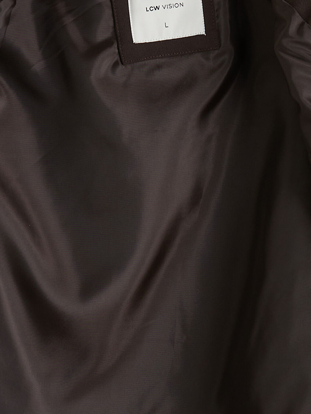 Kahverengi Standart Kalıp Erkek Mont-1