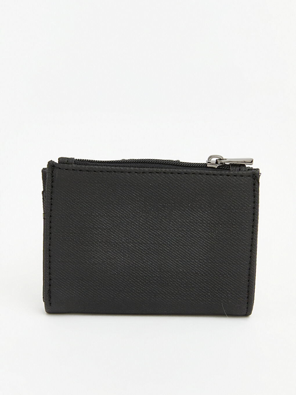 Siyah Deri Görünümlü Erkek Cüzdan-3