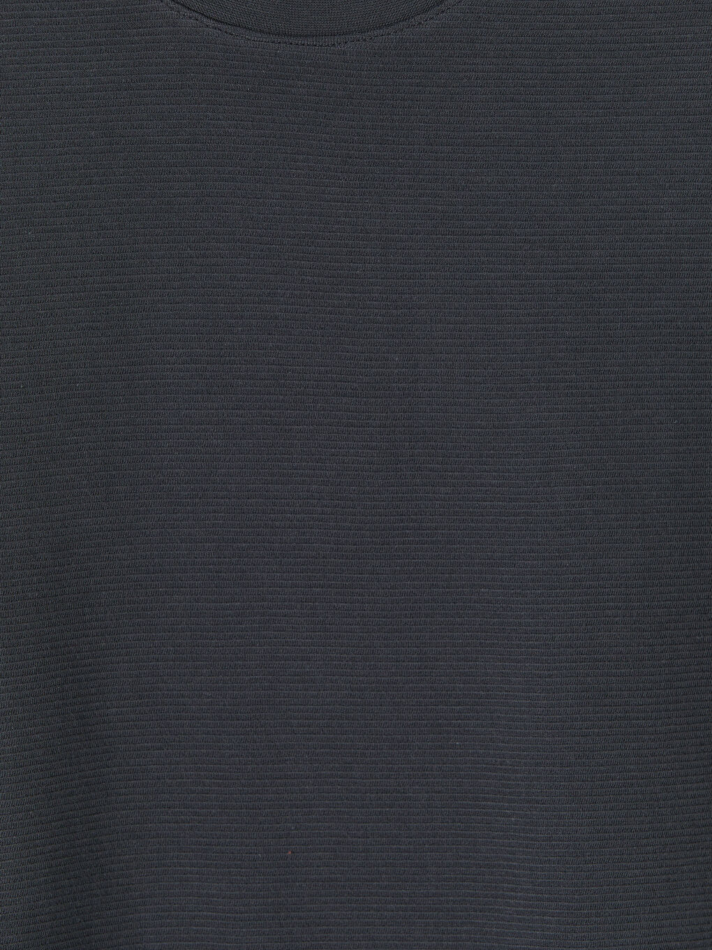 Antrasit Bisiklet Yaka Erkek Tişört-2