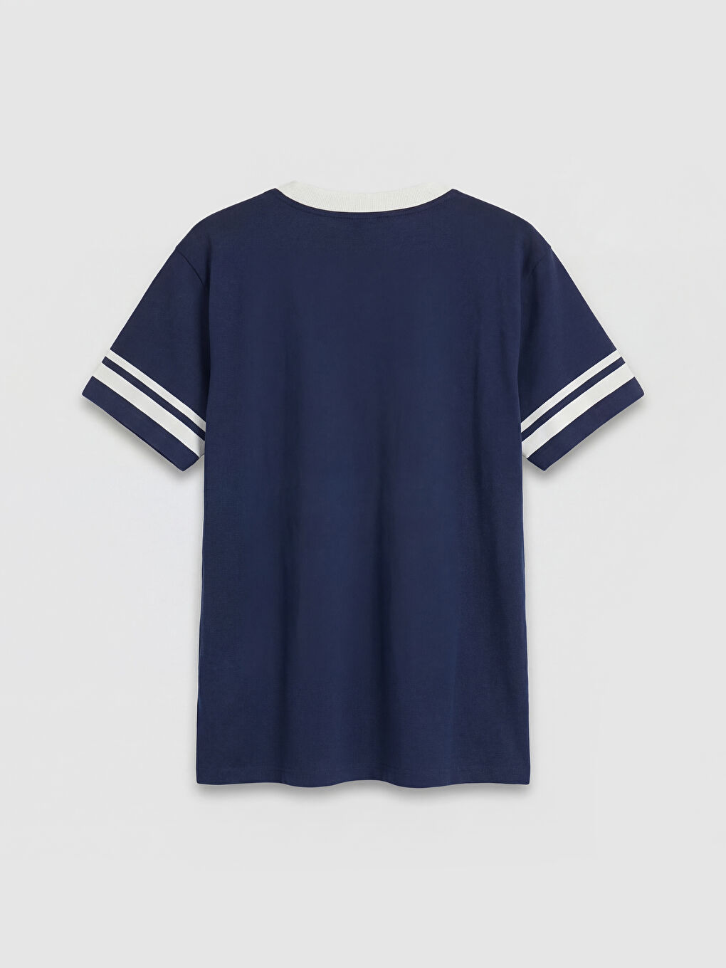 Lacivert Harry Potter Baskılı Oversize Kadın Tişört-1