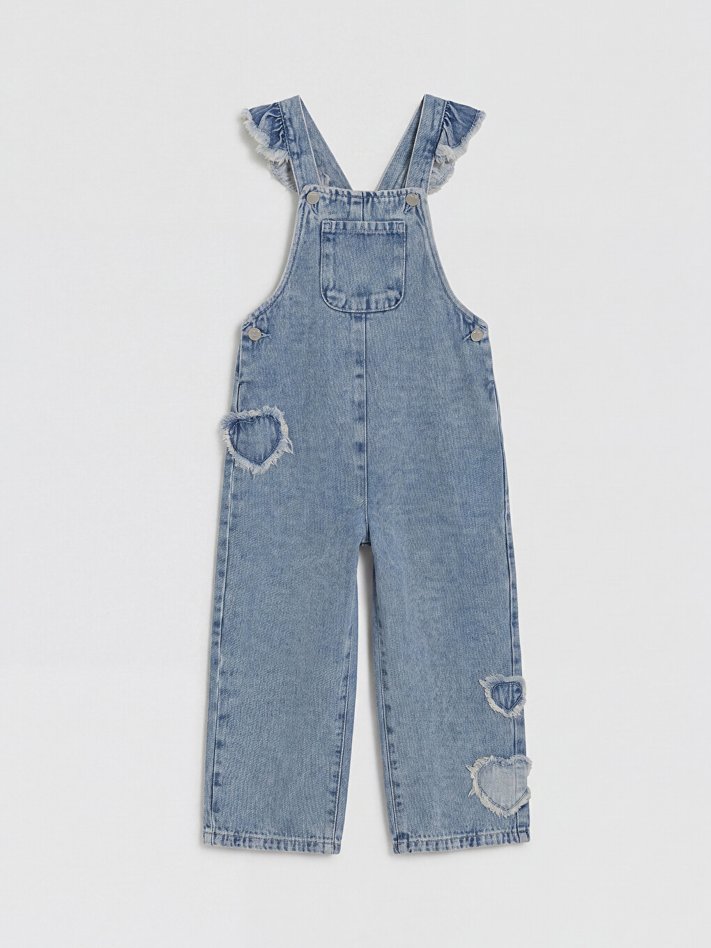 Girl Blue Dungarees