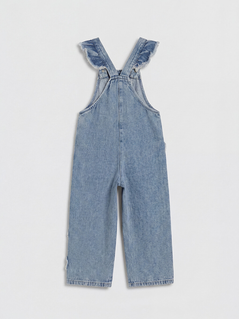 Girl Blue Dungarees-1