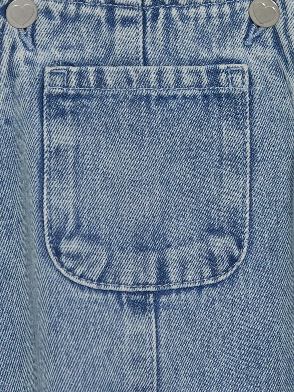 Girl Blue Dungarees-2