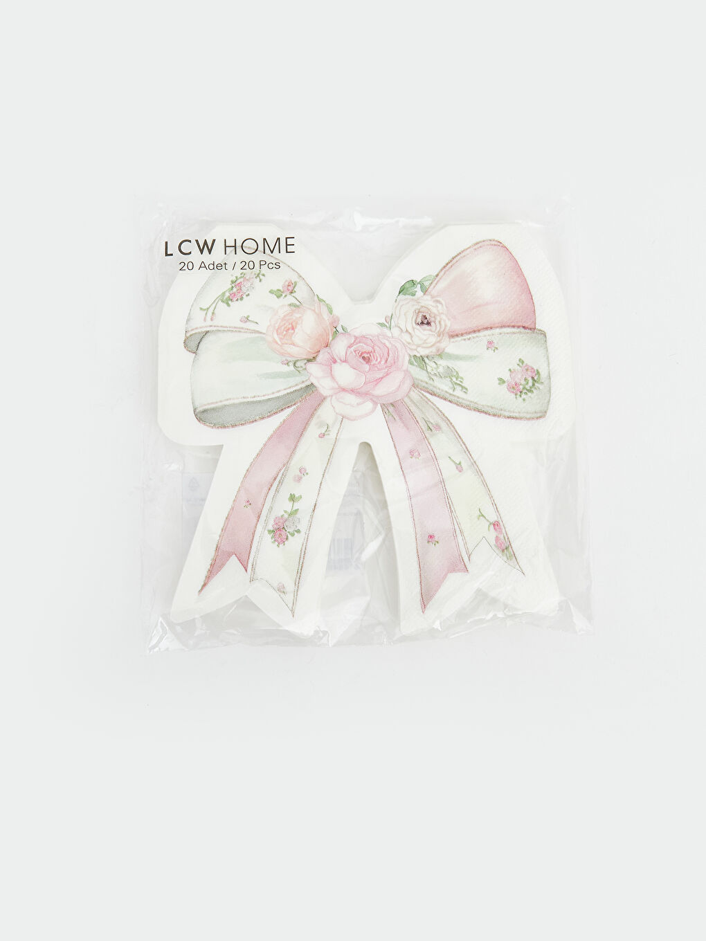 Karışık Fiyonk Baskılı Kağıt Peçete 20'li-1