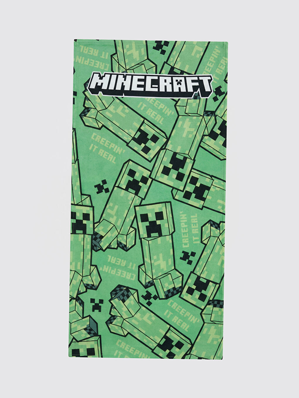 Karışık Minecraft Baskılı Plaj Havlusu 70x150 cm-1