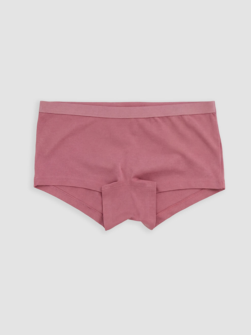 Pembe Düz Boxer Külot