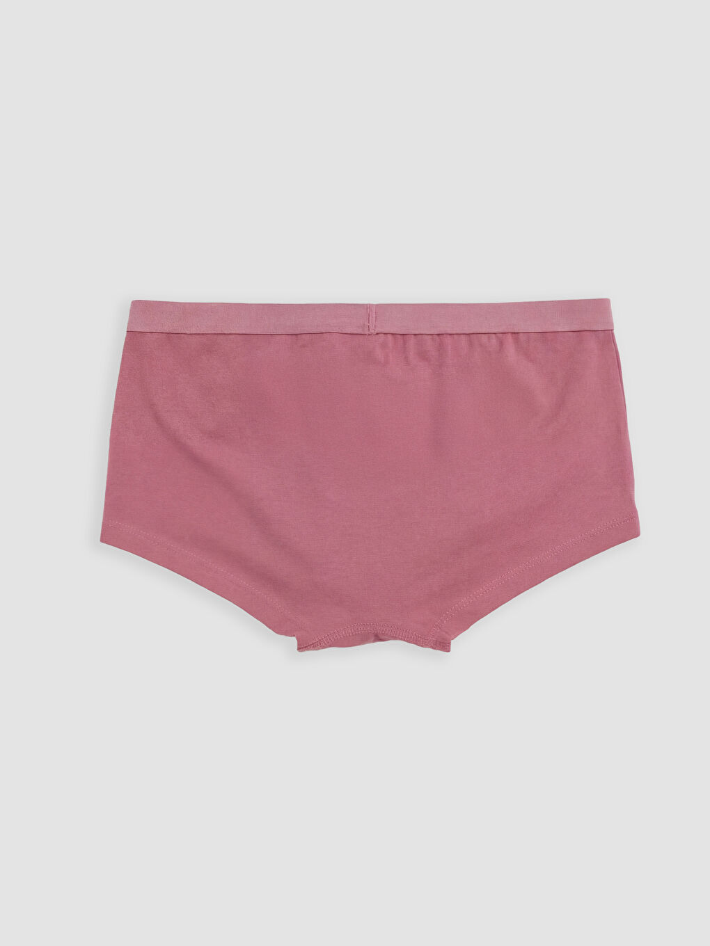 Pembe Düz Boxer Külot-1