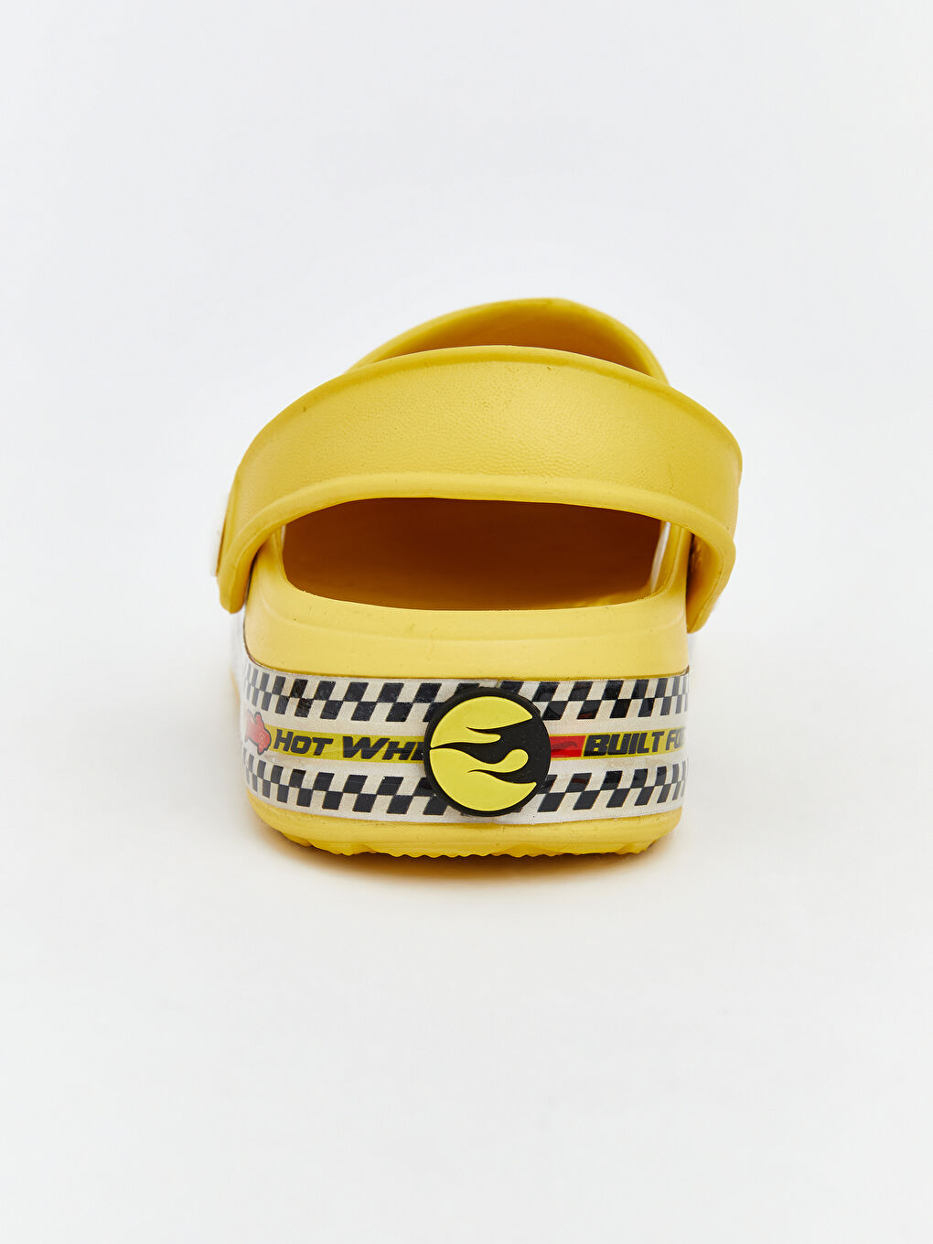 Sarı Hot Wheels Baskılı Erkek Bebek Plaj Sandaleti-5