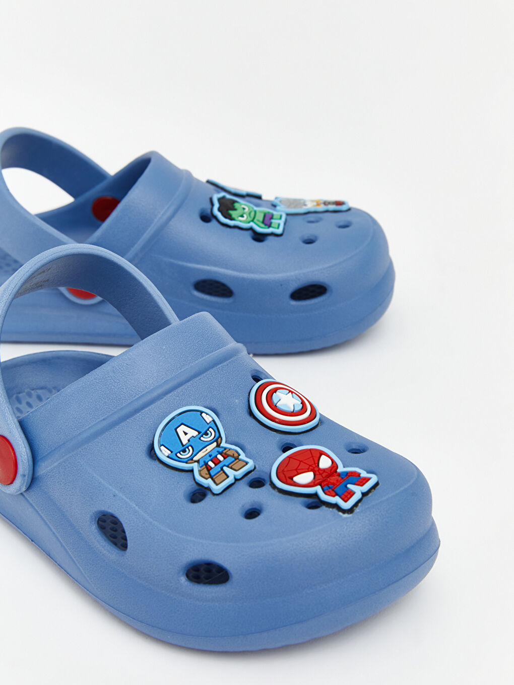 Mavi Spider-Man Baskılı Erkek Bebek Sandalet-2