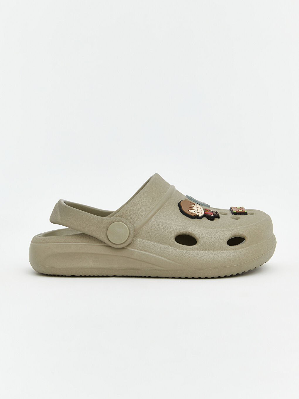 Bej Harry Potter Baskılı Erkek Bebek Plaj SANDALETİ-1