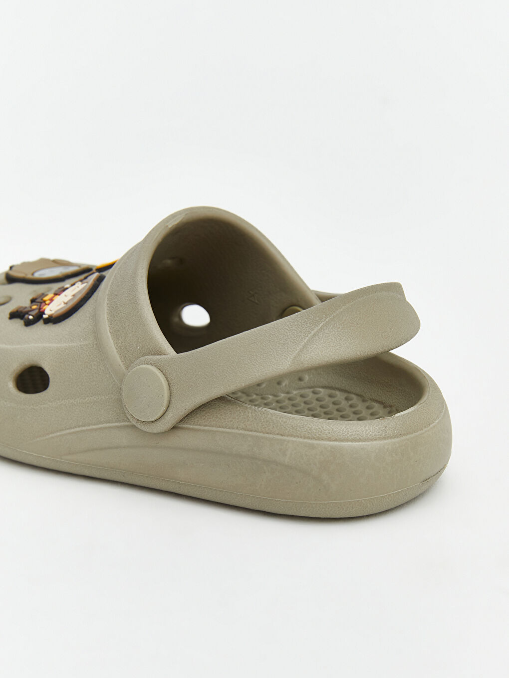 Bej Harry Potter Baskılı Erkek Bebek Plaj SANDALETİ-4