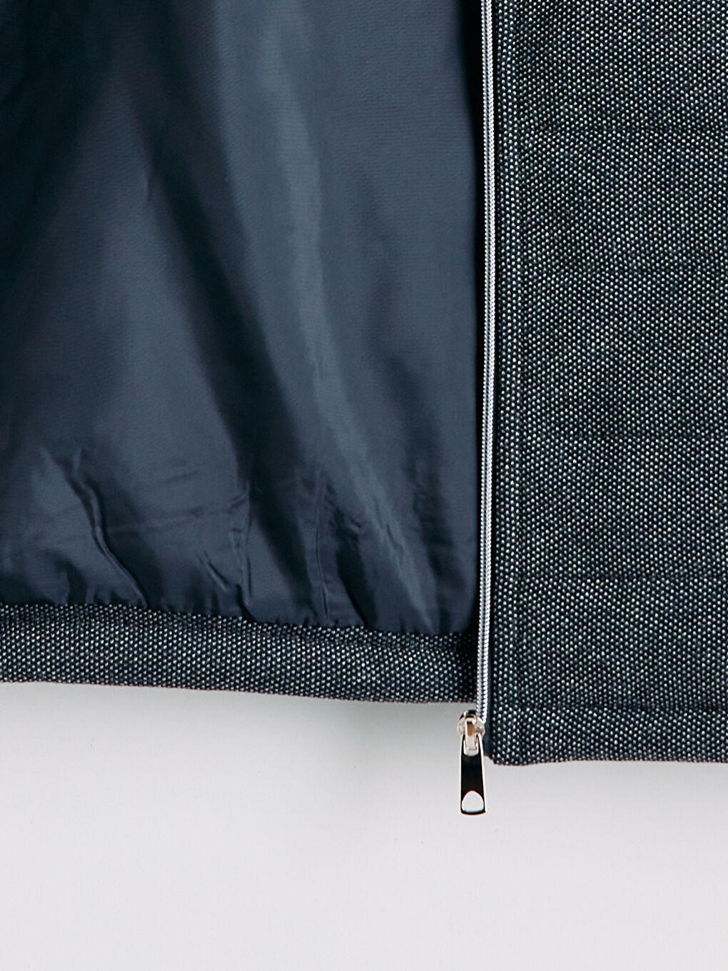 Lacivert Standart Kalıp Erkek Mont-6