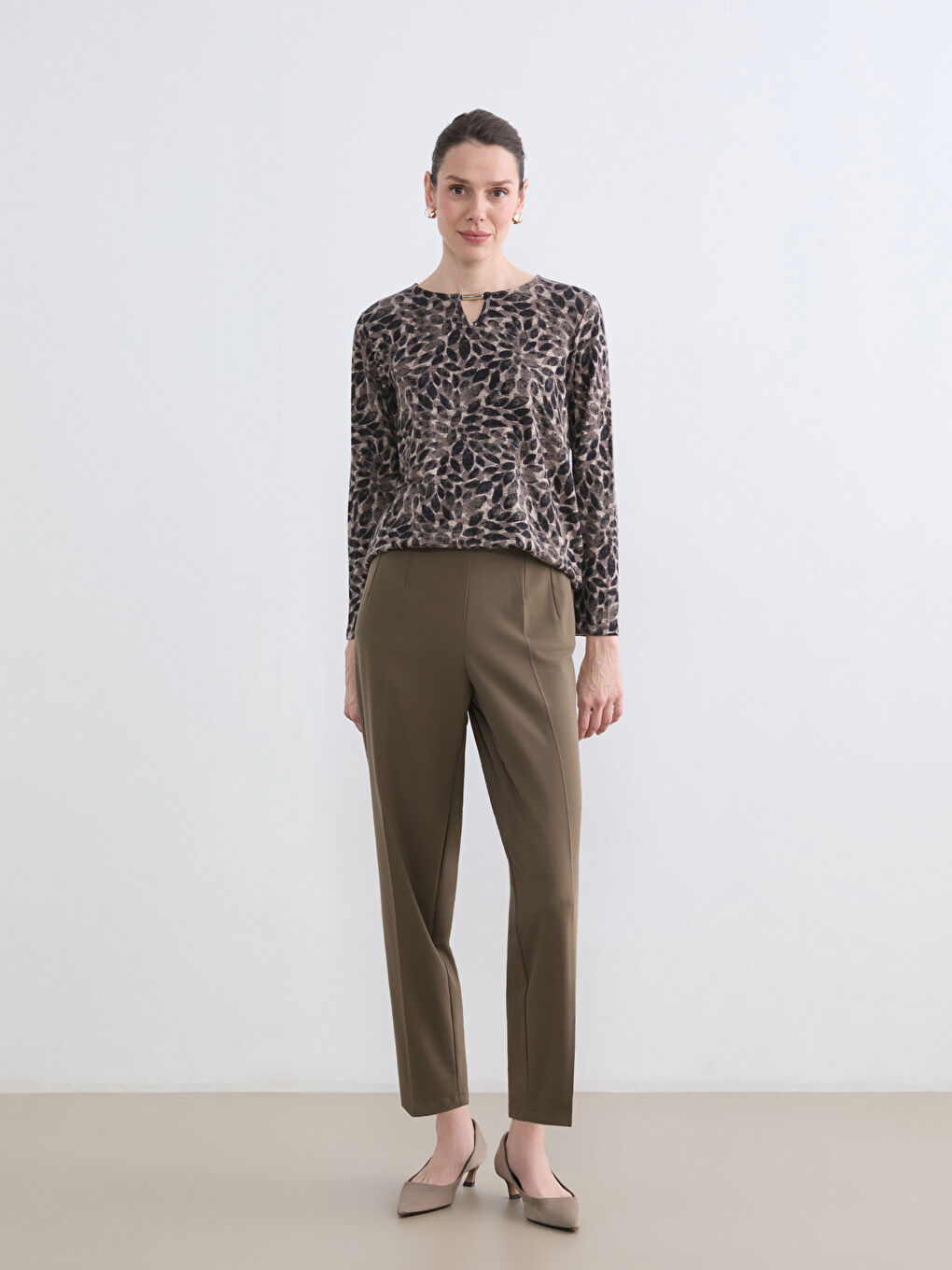 Woman BEIGE Blouse-1