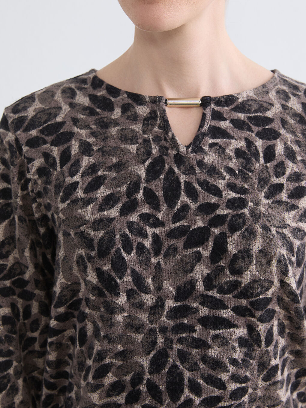 Woman BEIGE Blouse-2