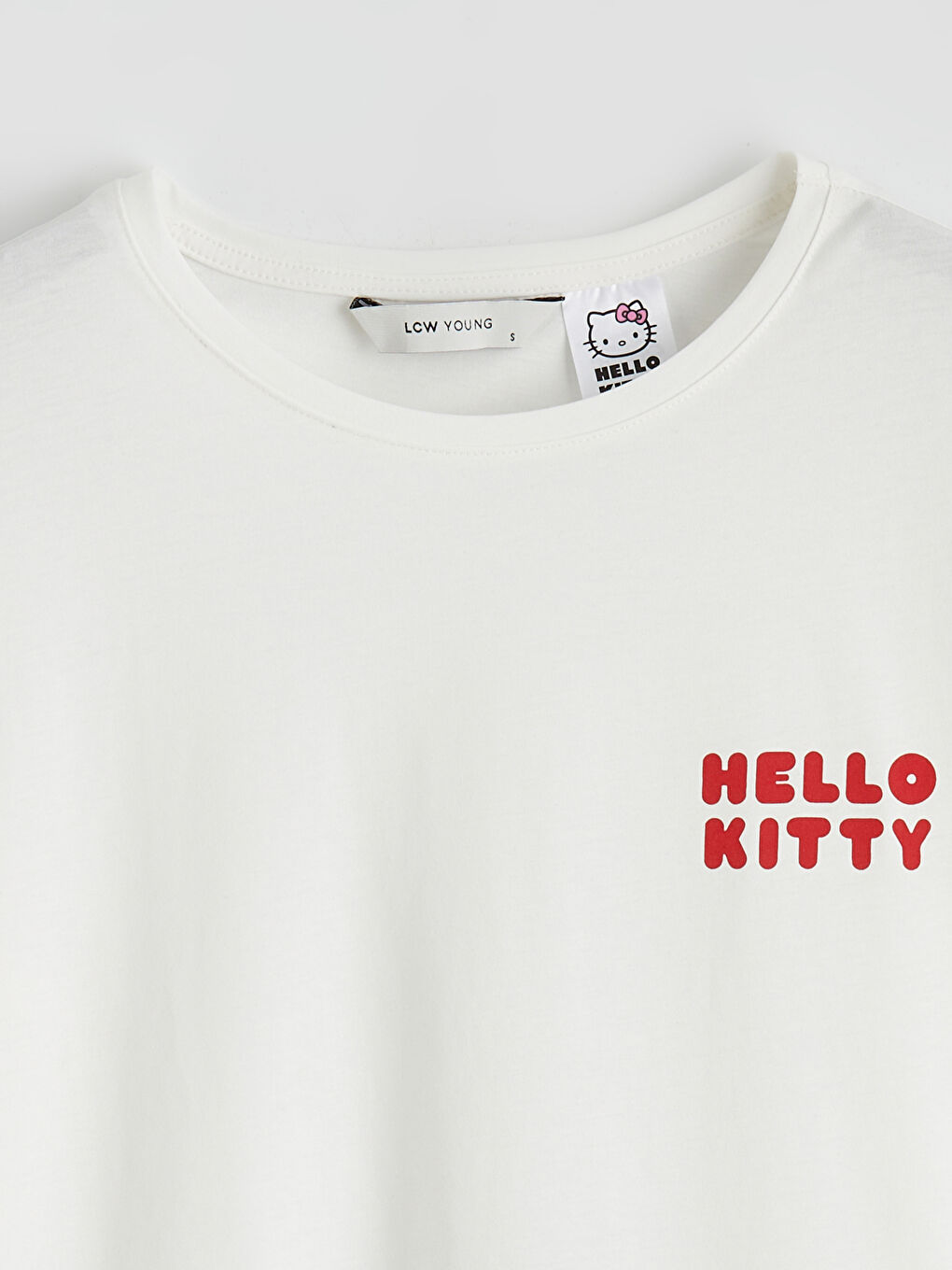 Kırmızı Hello Kitty Baskılı Kadın Pijama Takım-6
